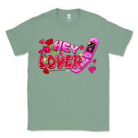 Sage hey lover flip phone Classic Tee - FaDigitalArtStudio