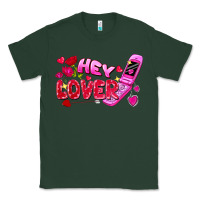 Sports Green hey lover flip phone Classic Tee - FaDigitalArtStudio
