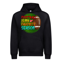Black football is my favorite season Urban Hoodie - BundleAndBundleShop