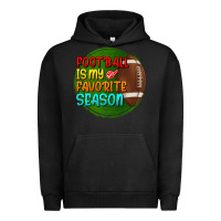 Pigment Black football is my favorite season Urban Hoodie - BundleAndBundleShop