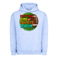 Pigment Grape Ice football is my favorite season Urban Hoodie - BundleAndBundleShop