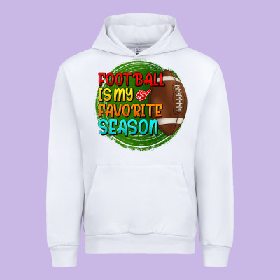 Football Is My Favorite Season Urban Hoodie Designed By Bundleandbundleshop