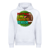 White football is my favorite season Urban Hoodie - BundleAndBundleShop