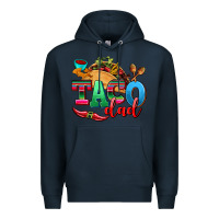 Navy taco dad Premium Hoodie - AdoDesignShop