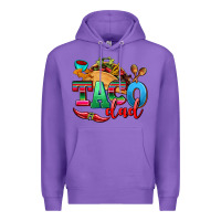 Purple taco dad Premium Hoodie - AdoDesignShop
