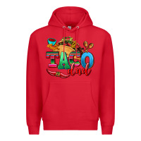 Red taco dad Premium Hoodie - AdoDesignShop