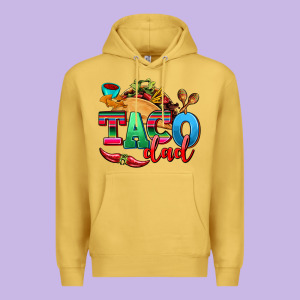 Taco Dad Premium Hoodie Designed By Adodesignshop