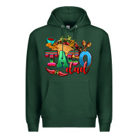 Sports Green taco dad Premium Hoodie - AdoDesignShop
