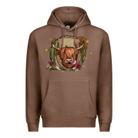 Chestnut cow Premium Hoodie - JahusDesignShop