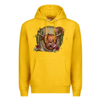 Lemon cow Premium Hoodie - JahusDesignShop
