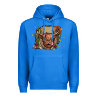 True Royal cow Premium Hoodie - JahusDesignShop