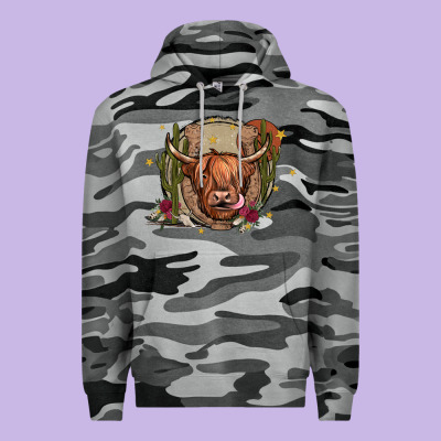 Cow Premium Hoodie Designed By Jahusdesignshop