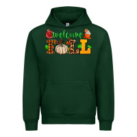 Forest Green welcome fall Urban Hoodie - AdoDesignShop