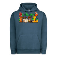 Pigment Midnight Navy welcome fall Urban Hoodie - AdoDesignShop