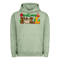 Pigment Oil Green welcome fall Urban Hoodie - AdoDesignShop