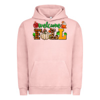 Pigment Salmon welcome fall Urban Hoodie - AdoDesignShop