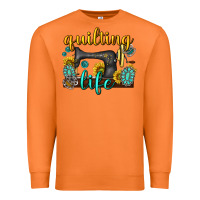 Carrot quilting life western Premium Sweatshirt - texasbilliewilder
