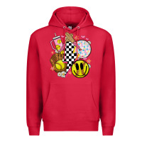 Cardinal retro softball Premium Hoodie - JahusDesignShop