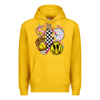Lemon retro softball Premium Hoodie - JahusDesignShop