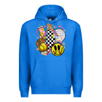 True Royal retro softball Premium Hoodie - JahusDesignShop