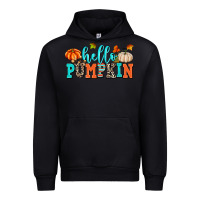 Black hello pumpkin Urban Hoodie - AdoDesignShop
