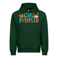 Foreset Green hello pumpkin Urban Hoodie - AdoDesignShop
