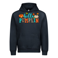 Navy hello pumpkin Urban Hoodie - AdoDesignShop