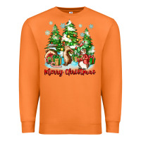 Carrot merry christmas rabbits Premium Sweatshirt - Zillion Design Studio