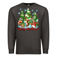 Smoke merry christmas rabbits Premium Sweatshirt - Zillion Design Studio