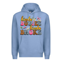Colony Blue kinda boujee kinda broke Premium Hoodie - JahusDesignShop