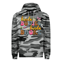 Slate Camo kinda boujee kinda broke Premium Hoodie - JahusDesignShop