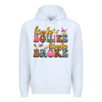 White kinda boujee kinda broke Premium Hoodie - JahusDesignShop