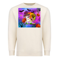 Sandshell halloween unicorn Premium Sweatshirt - Zillion Design Studio