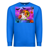 True Royal halloween unicorn Premium Sweatshirt - Zillion Design Studio