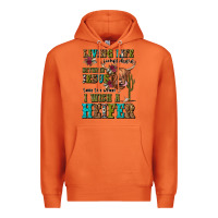 Carrot living life somewhere between jesus take the wheel Premium Hoodie - JahusDesignShop