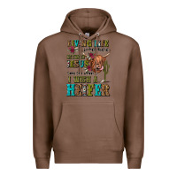 Chestnut living life somewhere between jesus take the wheel Premium Hoodie - JahusDesignShop