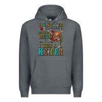 Rock living life somewhere between jesus take the wheel Premium Hoodie - JahusDesignShop