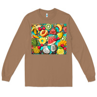 Summer Fruits Long Sleeve Tee | Teevron