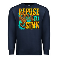 Navy refuse to sink western Premium Sweatshirt - texasbilliewilder