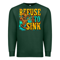 Sports Green refuse to sink western Premium Sweatshirt - texasbilliewilder