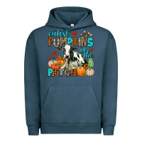 Pigment Midnight Navy cutest pupkins in the patch Urban Hoodie - AdoDesignShop