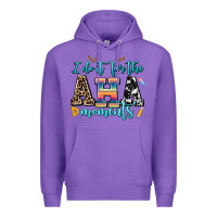 Purple i do it for the aha moments Premium Hoodie - AdoDesignShop