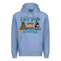 Colony Blue i do it for the aha moments Premium Hoodie - AdoDesignShop