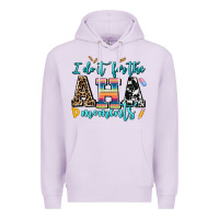 Lilac i do it for the aha moments Premium Hoodie - AdoDesignShop