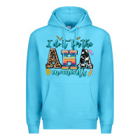 Ocean Blue i do it for the aha moments Premium Hoodie - AdoDesignShop