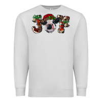 Dove Grey Christmas Joy Heifer Cow Premium Sweatshirt - RanaPortraitStore