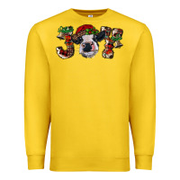 Lemon Christmas Joy Heifer Cow Premium Sweatshirt - RanaPortraitStore