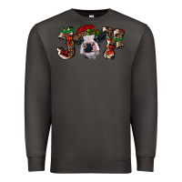 Smoke Christmas Joy Heifer Cow Premium Sweatshirt - RanaPortraitStore