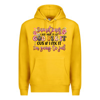 Lemon sometimes i just have to let god fix it Premium Hoodie - JahusDesignShop