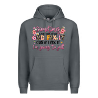 Rock sometimes i just have to let god fix it Premium Hoodie - JahusDesignShop